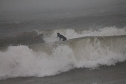 january surf, Sheboygan photo