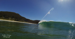 Nice little wave, Eaglehawk Neck Beach photo
