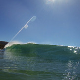 Nice little wave, Eaglehawk Neck Beach