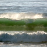 Duck dive, Wainui Beach - Pines