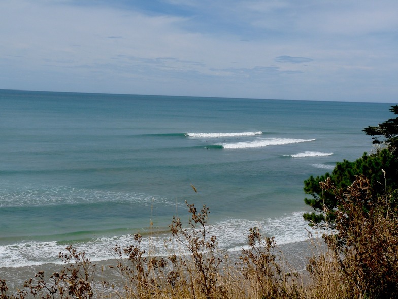 The view from the hill, Makorori Point