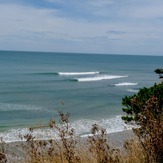 The view from the hill, Makorori Point