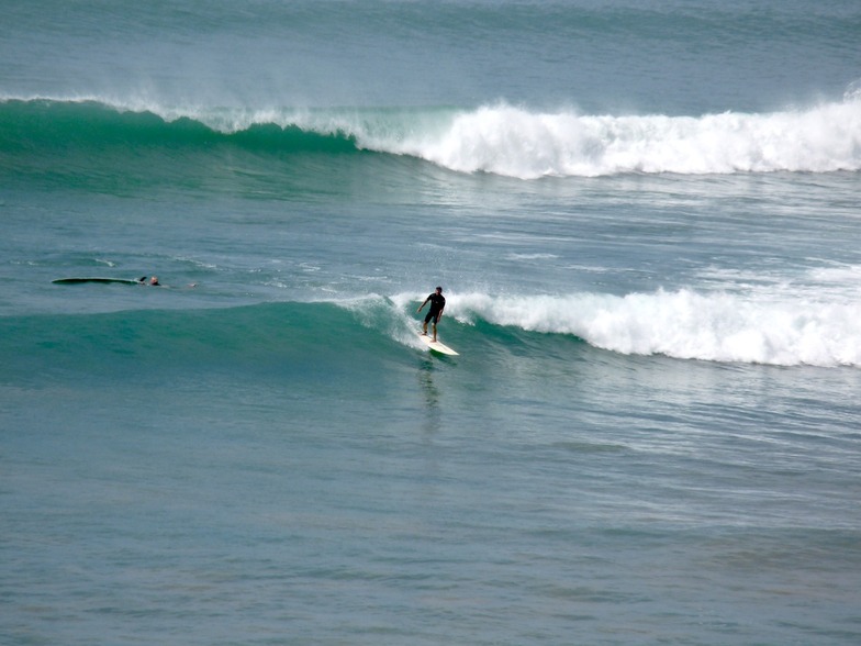 Summer swell, Makorori Point