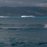 The Spit at high tide, Mahia Spit