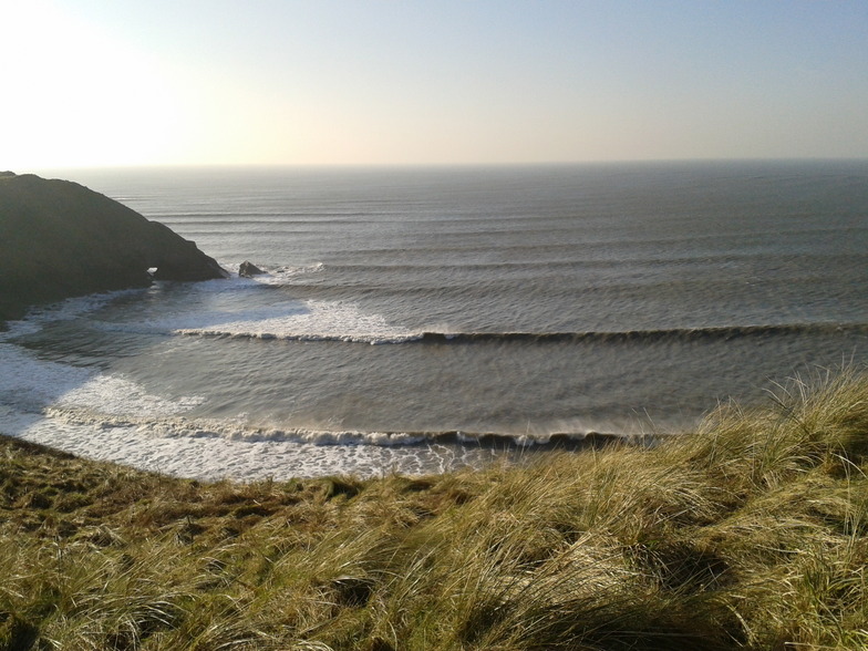 Broughton surf break