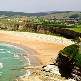 Playa Lhangri-La (Langre-Cantabria), Playa de Langre