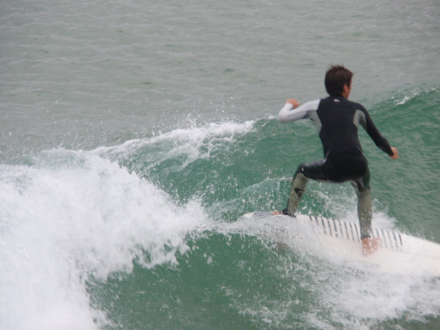 Cogiendo el rebote de la ola, El Sardinero - Primera