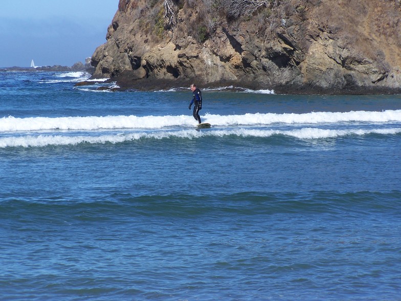 Caspar Creek surf break