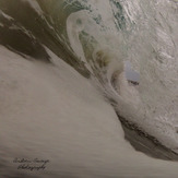 foamy barrel, Clifton Beach