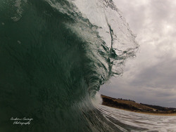 Decent barrel, Clifton Beach photo