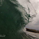 Decent barrel, Clifton Beach