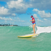 SUP'in at Castles, Castles Beach