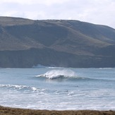 The surf check, Hells Mouth (Porth Neigwl)