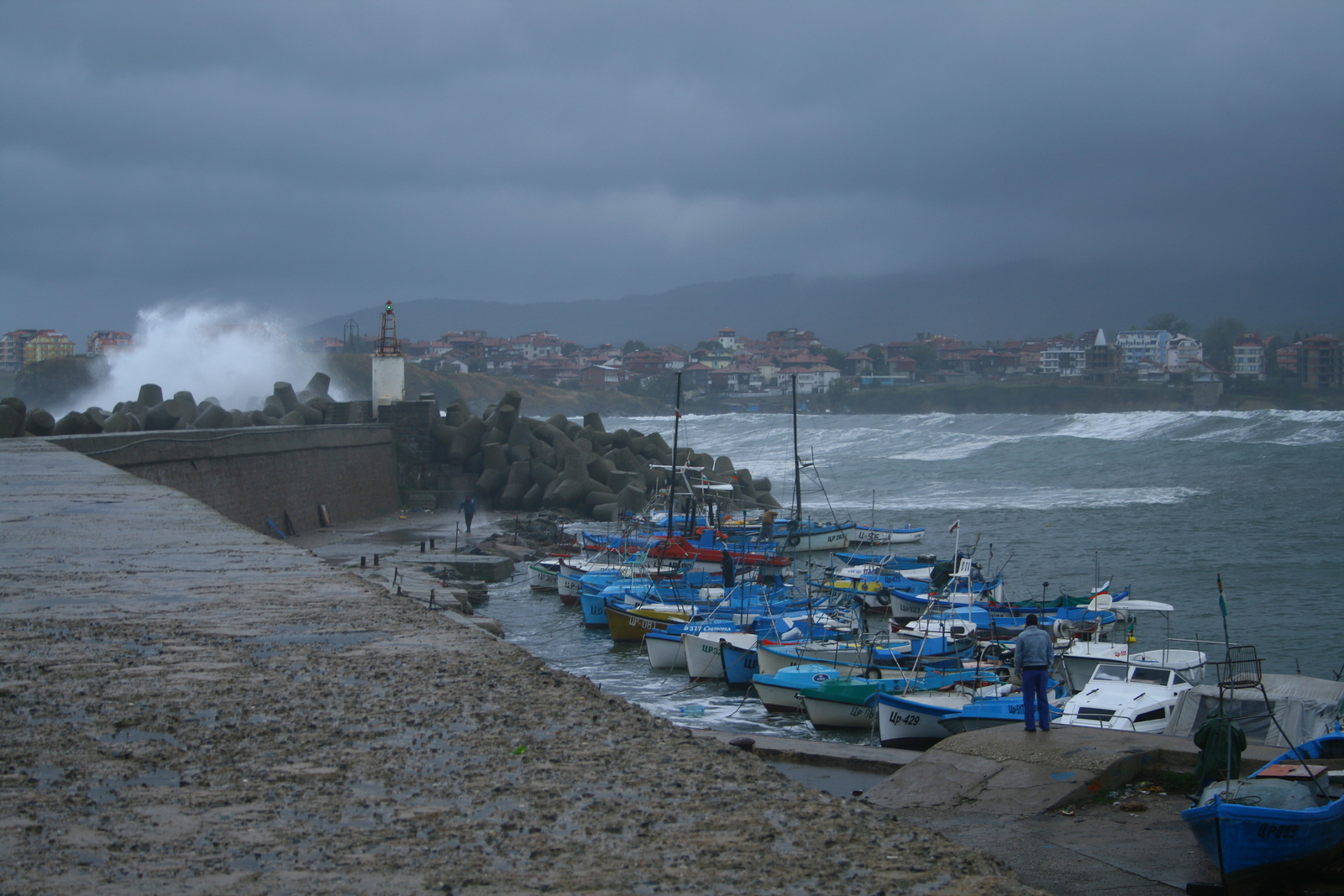 Melnitza from harbour 