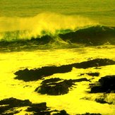 el gusto de entrenar solitariamente, Punta de Lobos