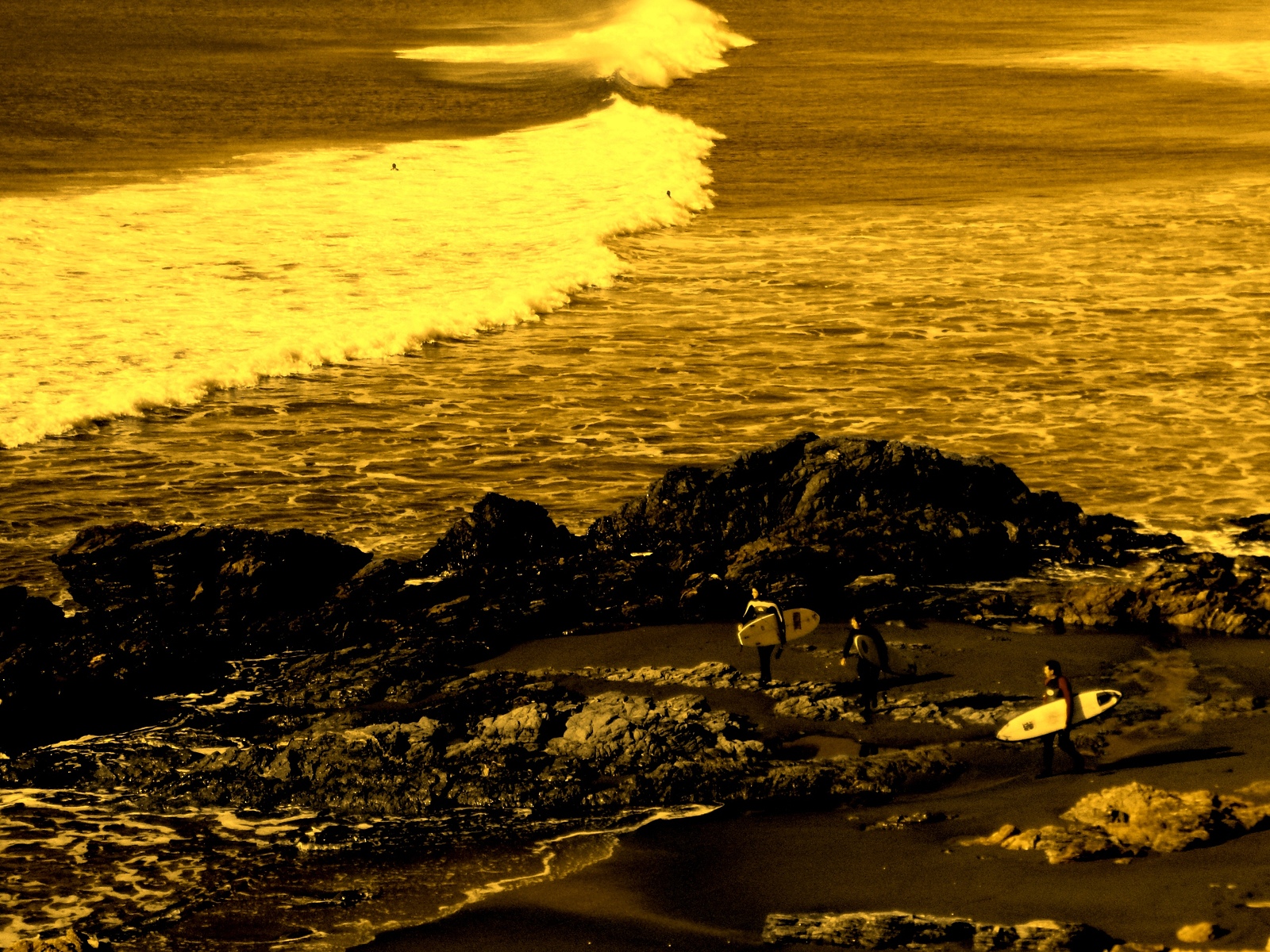 parceria do surf, Punta de Lobos