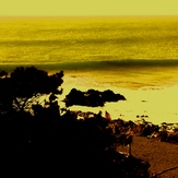 admirando las olas, Punta de Lobos