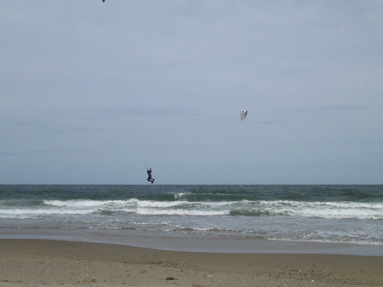 Guy Having Fun on the Ocean
