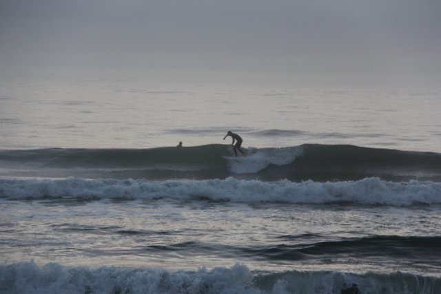 Dawn Patrol, St Augustine Beach Pier