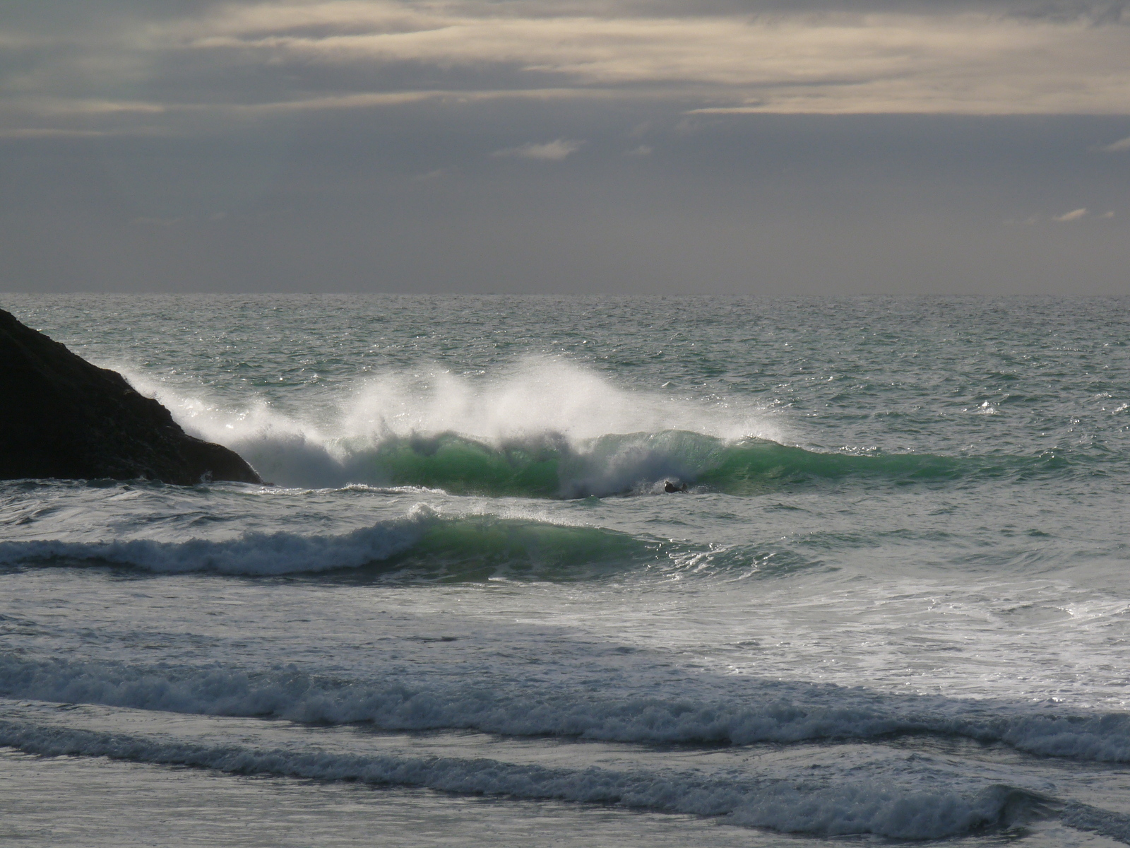 Body surfing, Fletchers Beach
