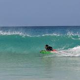 Morillo Cojiendo el tubillo, Playa Grande