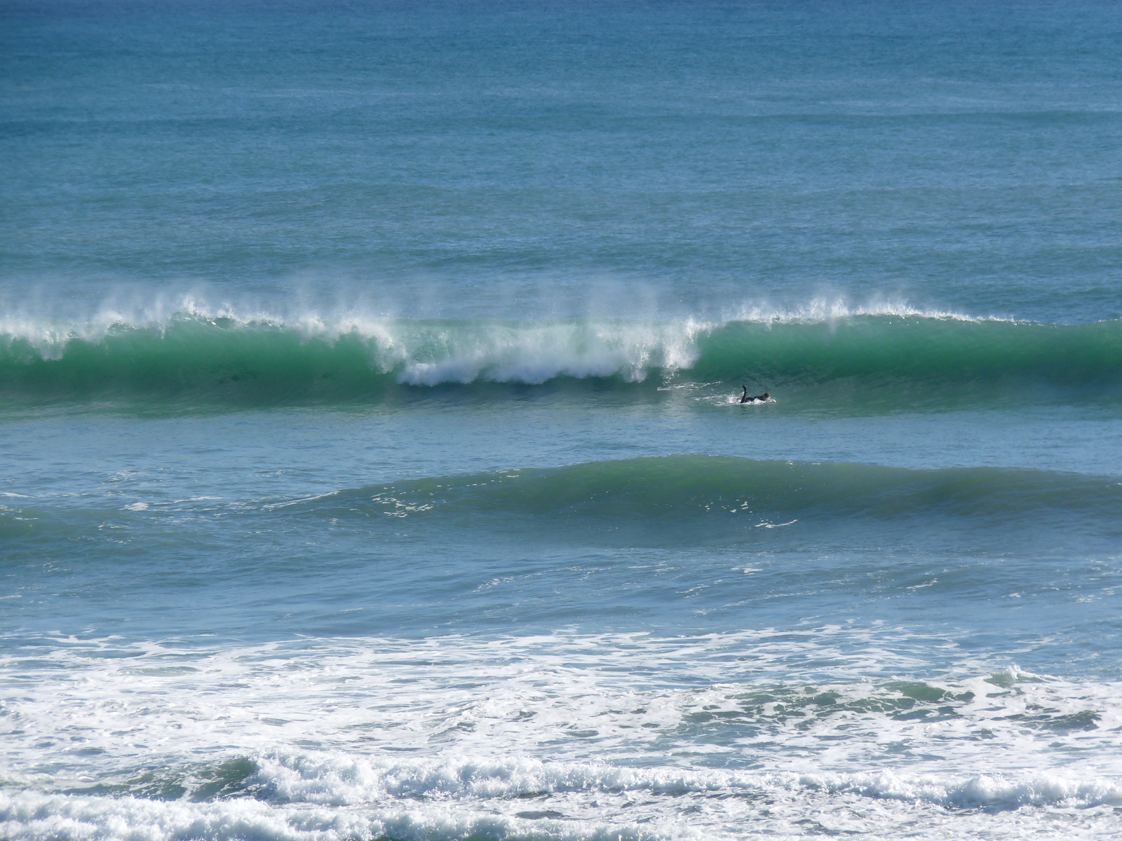 An hour after high tide, Wharariki Beach