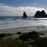 Spring Tide Wharariki, Wharariki Beach