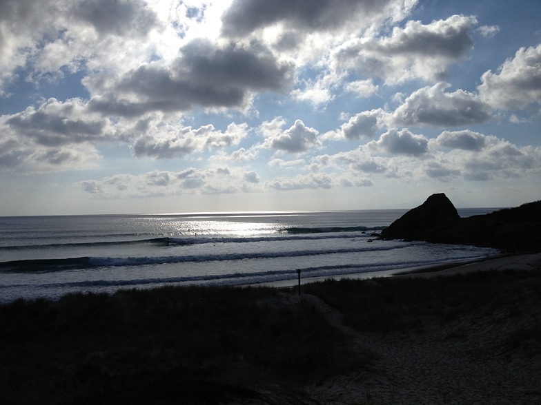 Te Arai Point surf break