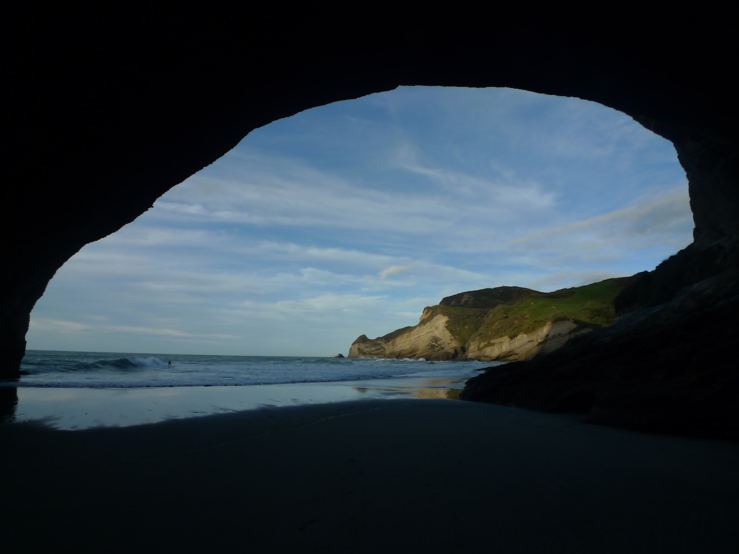 Cave at Fletchers, Fletchers Beach