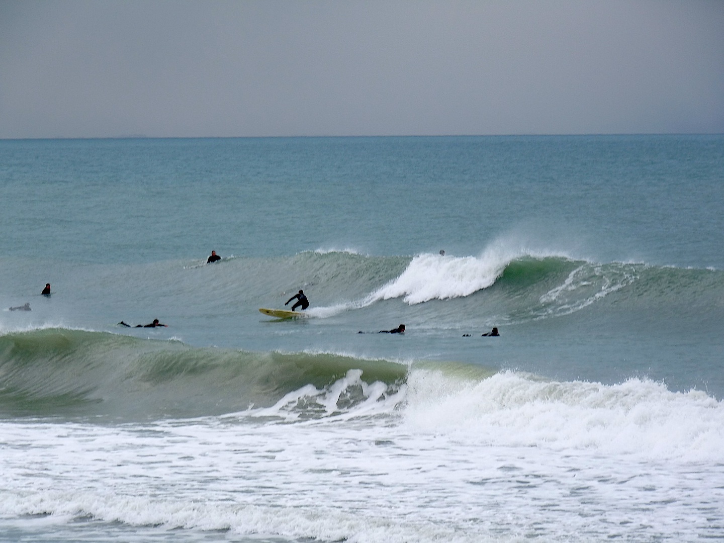 Longboarder at Schnappers, Schnappers Point