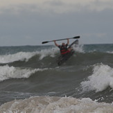 Surf Kayaking, Topsail Island