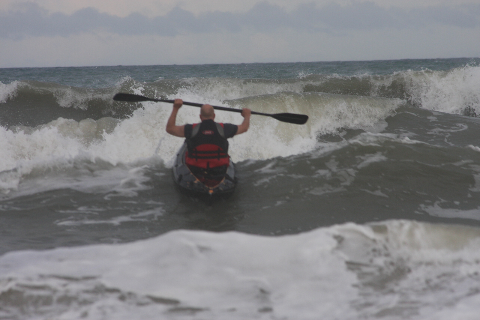 Surf Kayaking, Topsail Island