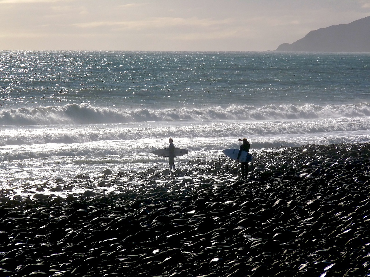 Low tide, Schnappers Point