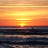 Sunset surf, Playa de Gerra