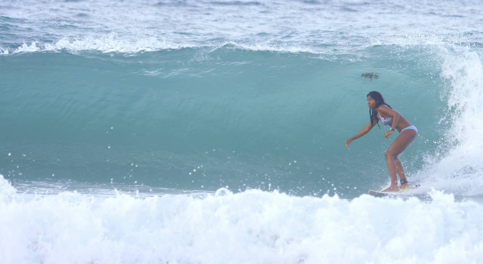 muy buena, Playa Parguito