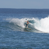 My Bro smashin it, Aganoa Beach