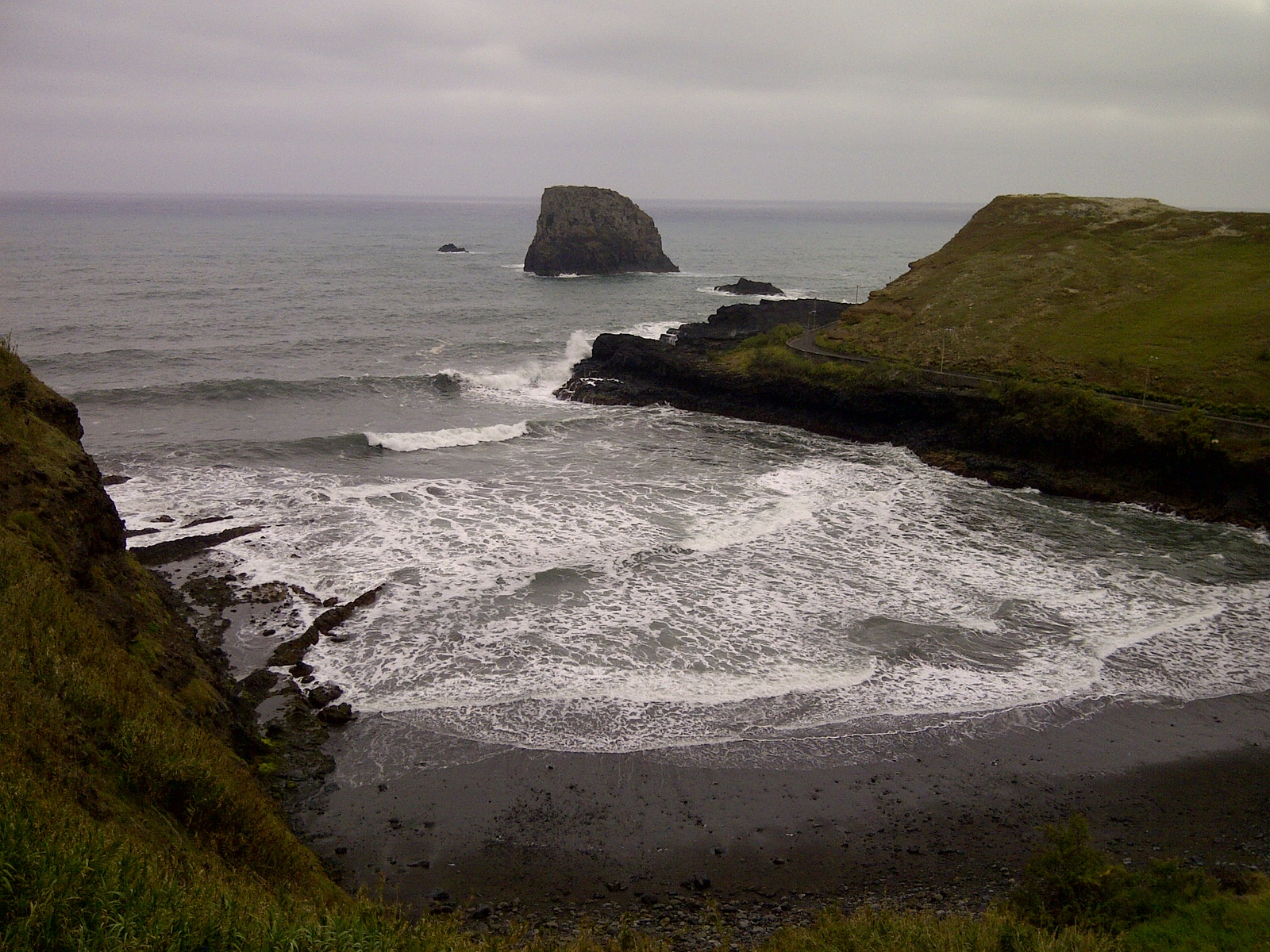 foto desde el mirador, Porto da Cruz
