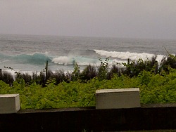 san vicente waves right, Faja da Areia photo