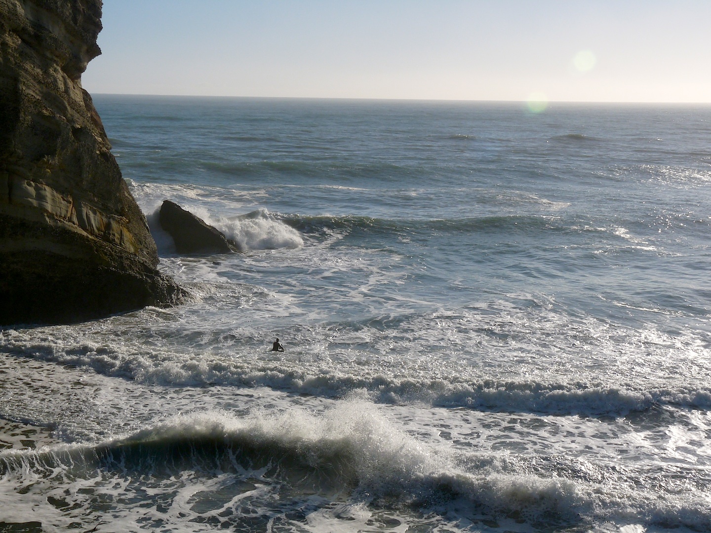 Fletchers backwash, Fletchers Beach