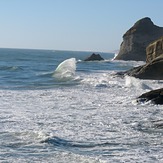 Clapotic waves, Fletchers Beach