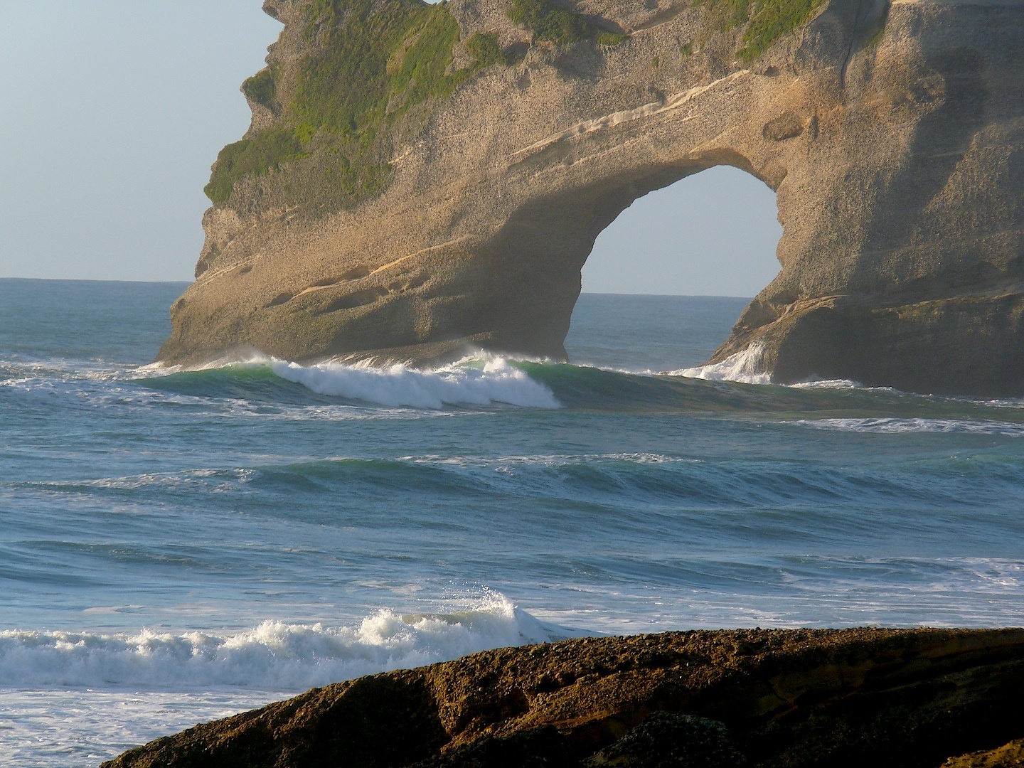 Archway Islands at Wharariki, Wharariki Beach