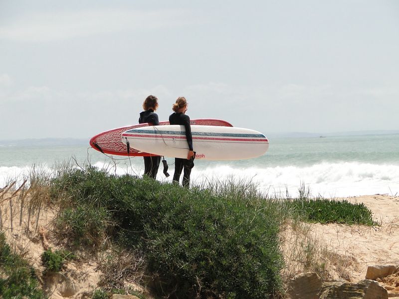 Surf Berbere Peniche Portugal, Supertubos