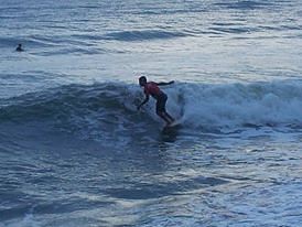 Playa Teta surf break