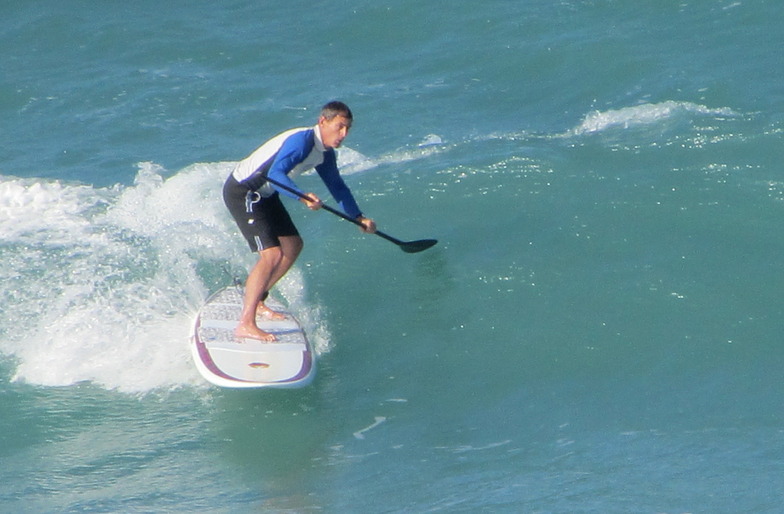 SUP Surfing, Melbourne Beach