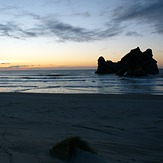 Wharariki Sunset, Wharariki Beach