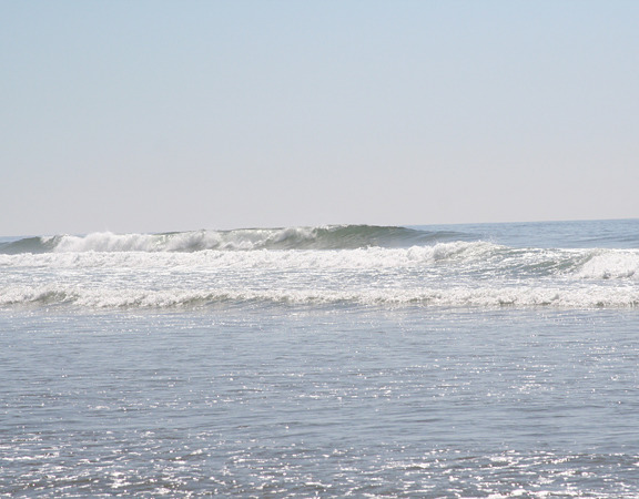 Rolling breaker, Cannon Beach