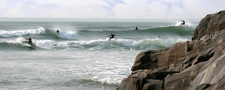 Ballybunion surf break