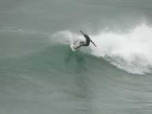 Almagreira surf break