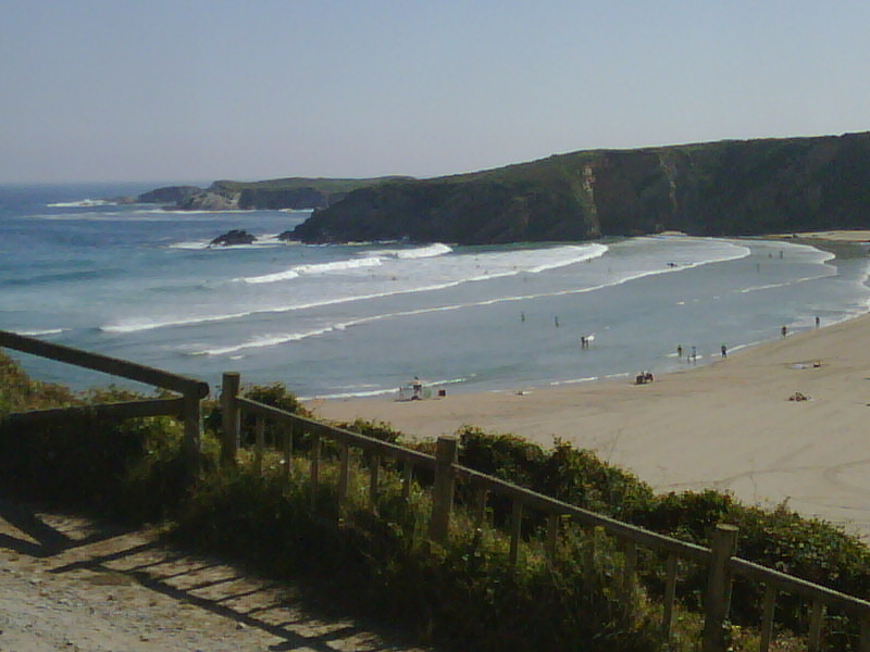 Peñarronda doing its thing!, Playa de Penarronda