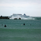 Lyall Bay breakwater